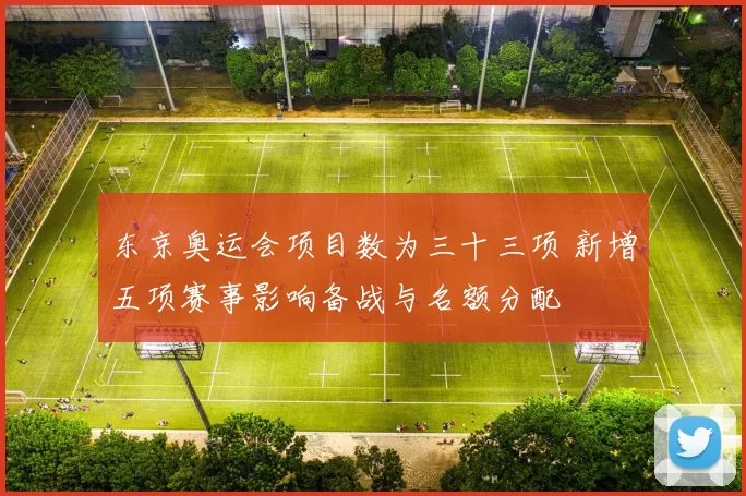 东京奥运会项目数为三十三项 新增五项赛事影响备战与名额分配