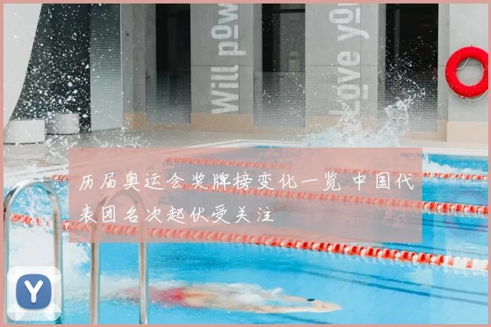 历届奥运会奖牌榜变化一览 中国代表团名次起伏受关注
